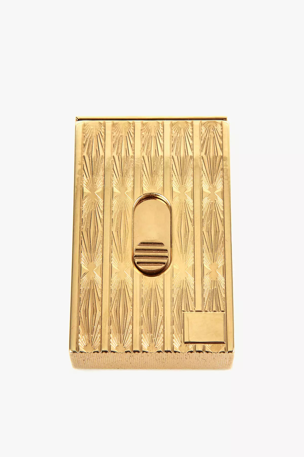 Matches Box in Brass with Gold Finish - Giuliva Heritage