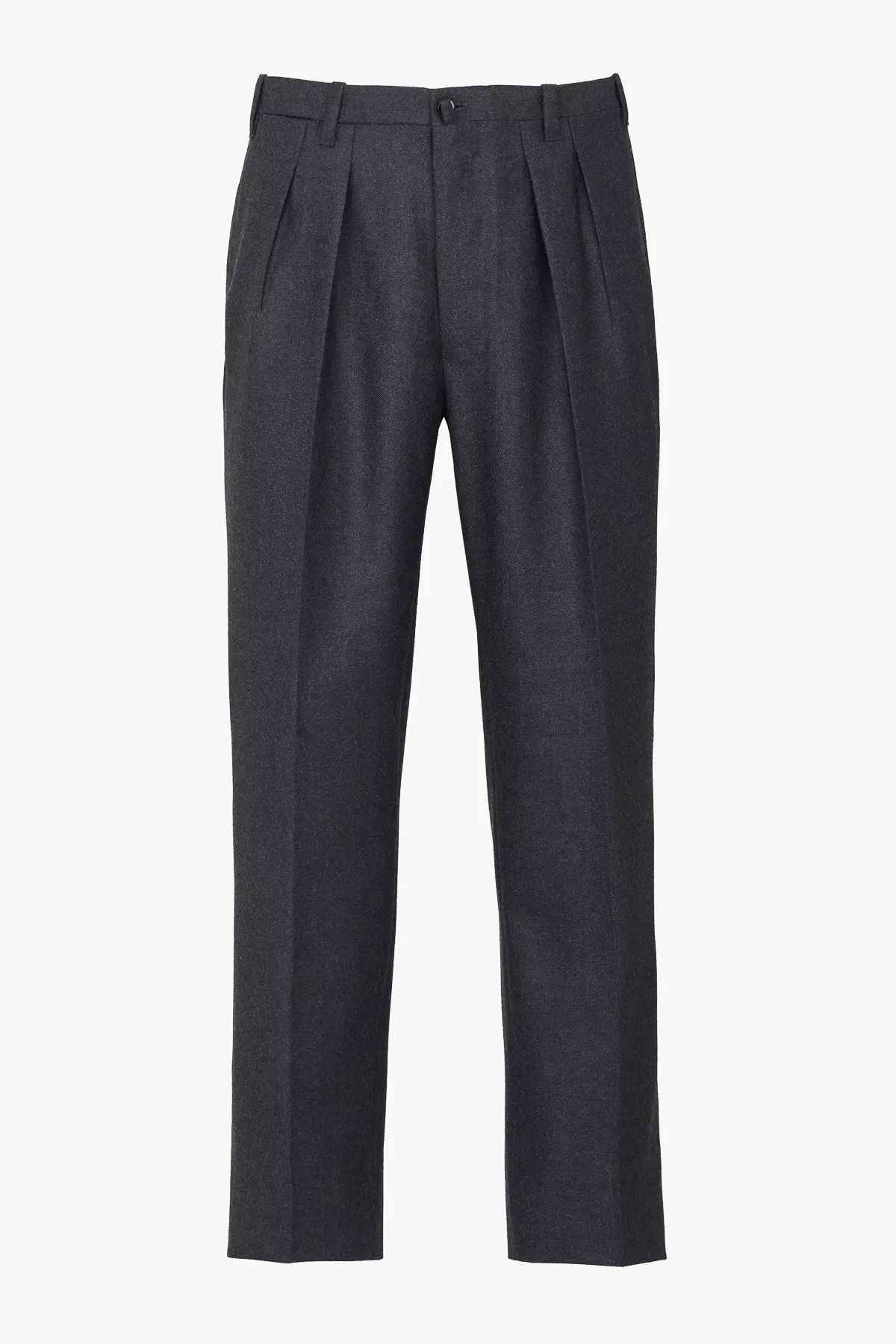 I've been on the look out for mid-grey flannel pants – Put This On