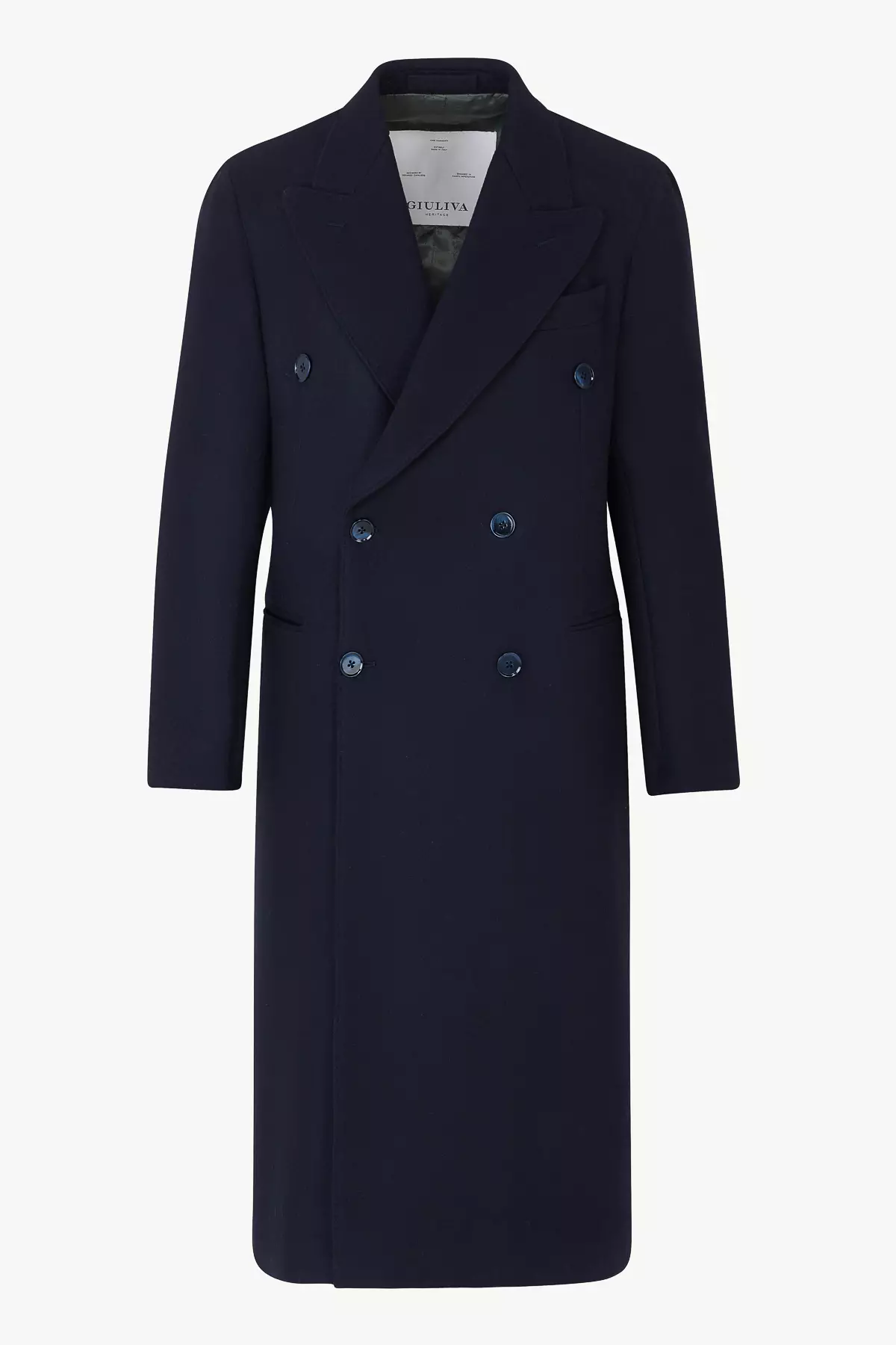 Opera Coat in Thick Wool - Giuliva Heritage