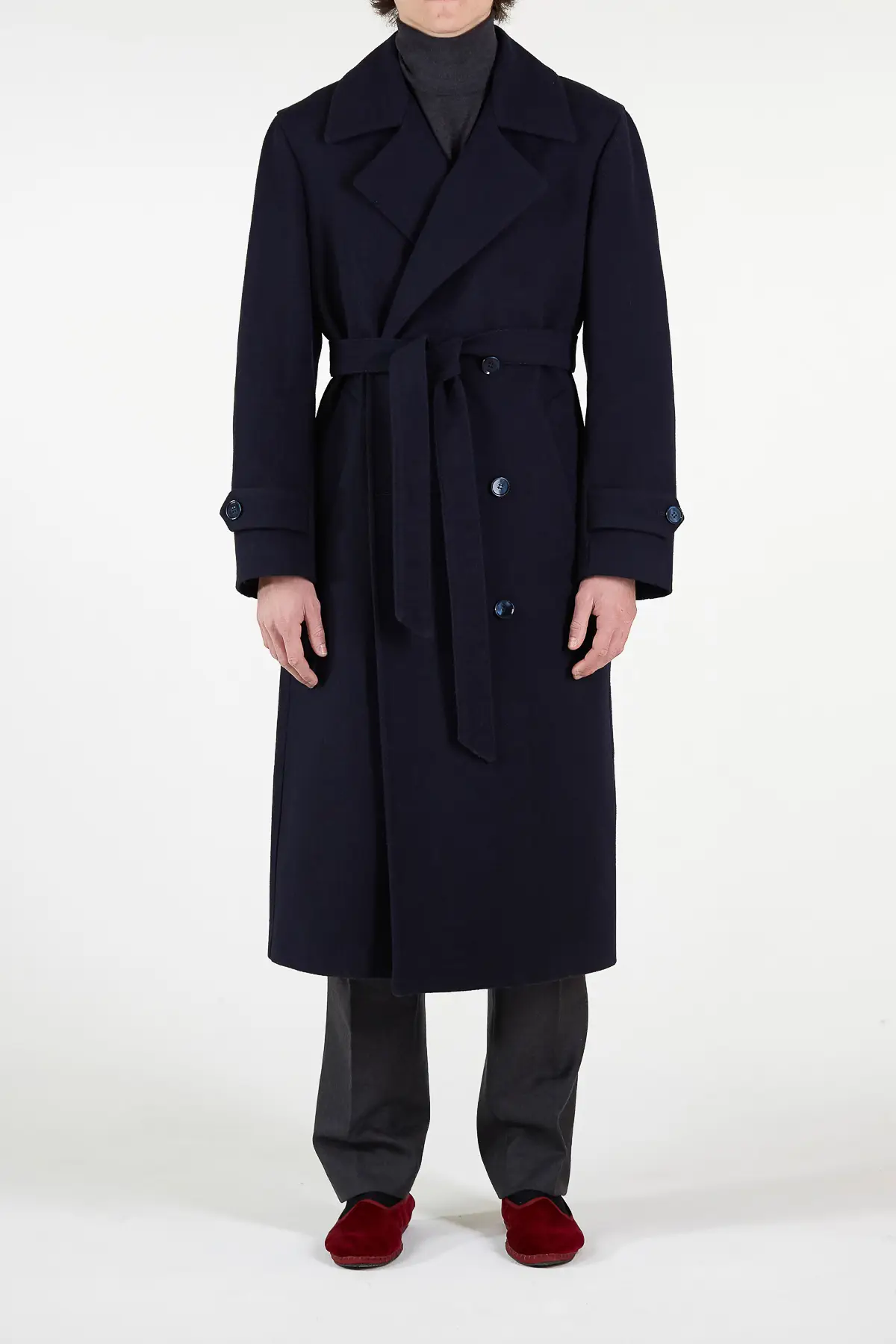 Heritage single clearance breasted trench coat