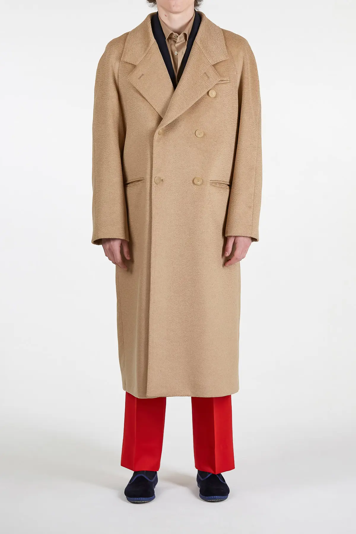 Alexander Coat in Wool and Alpaca Giuliva Heritage