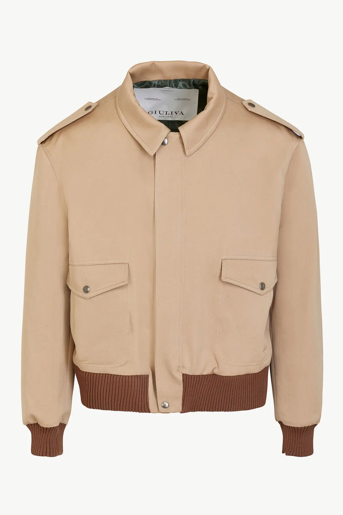 Tom Jacket in Rainproof Cotton Giuliva Heritage