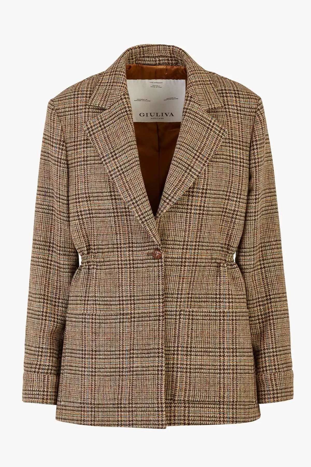 Sandro checked deals wool blazer