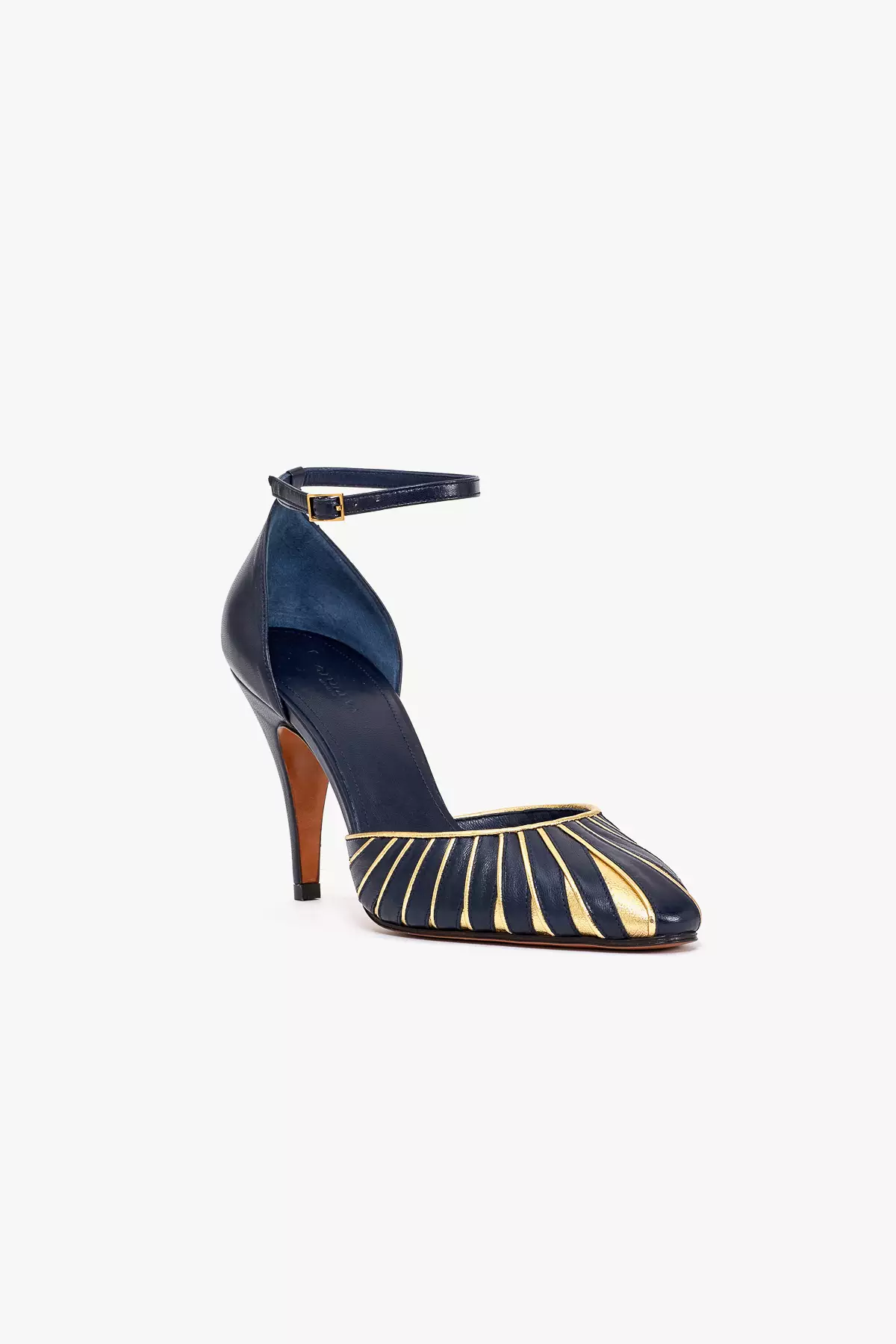 Midnight Pump in Leather - Giuliva Heritage